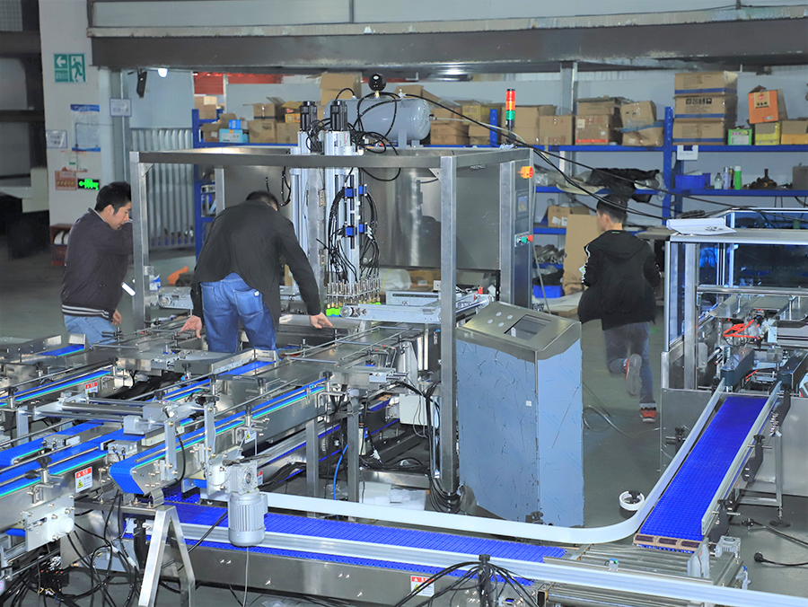 全自動(dòng)食品包裝流水線 全自動(dòng)食品包裝流水線